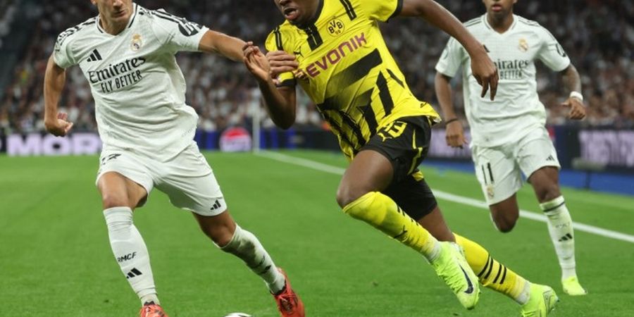 Gol Bocah Ajaib Dortmund Bikin Bek Sangar Real Madrid Jongkok dan Bengong