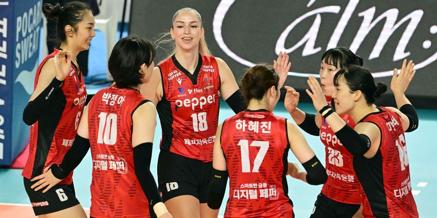 Liga Voli Korea - Dilatih Mantan Pemain Red Sparks, 4 Pemain Baru Bikin AI Pepper Bukan Lagi Tim Terlemah