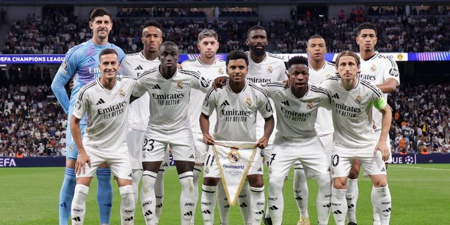 Hasil Liga Champions - Diwarnai Hattrick Vinicius Junior, Real Madrid Ciptakan Comeback Sensasional Lawan Dortmund