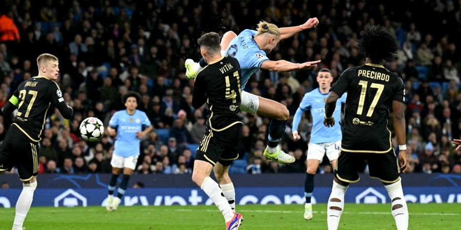 Erling Haaland Cetak Gol Kungfu ala Zlatan Ibrahimovic, Pep Guardiola: Tidak Normal untuk Manusia!