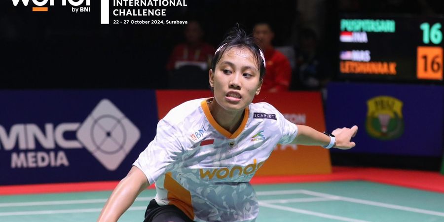 Hasil Indonesia International Challenge 2024 - Mutiara Ayu Tundukkan Unggulan Malaysia, Indonesia Genggam 3 Tiket Final