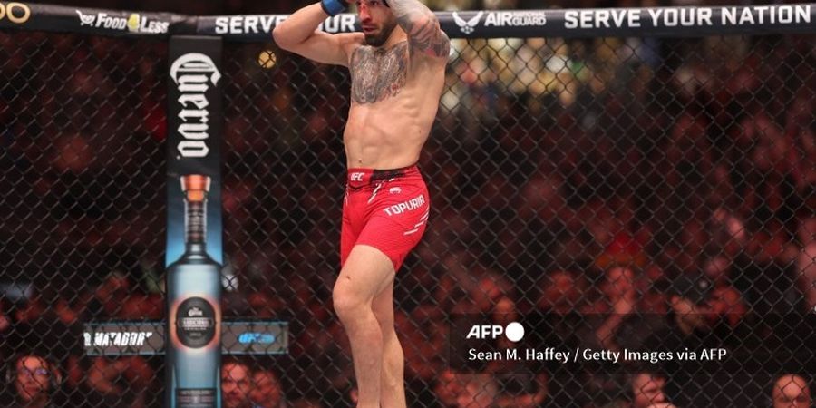 Hasil UFC 308 - Ilia Topuria Luar Biasa, 1 Pukulan Lebih Keras Hancurkan Asa Max Holloway