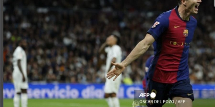 Hasil Liga Spanyol - Mbappe Dikutuk Offside, Barcelona Cukur Real Madrid Lewat 4 Gol