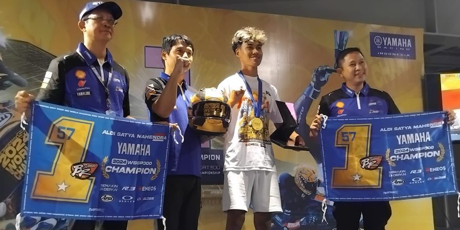 Di Yamaha Sunday Race 2024, Aldi Satya Mahendra Ungkap Cara Tampil Garang di WorldSSP300 Hingga Jadi Juara Dunia