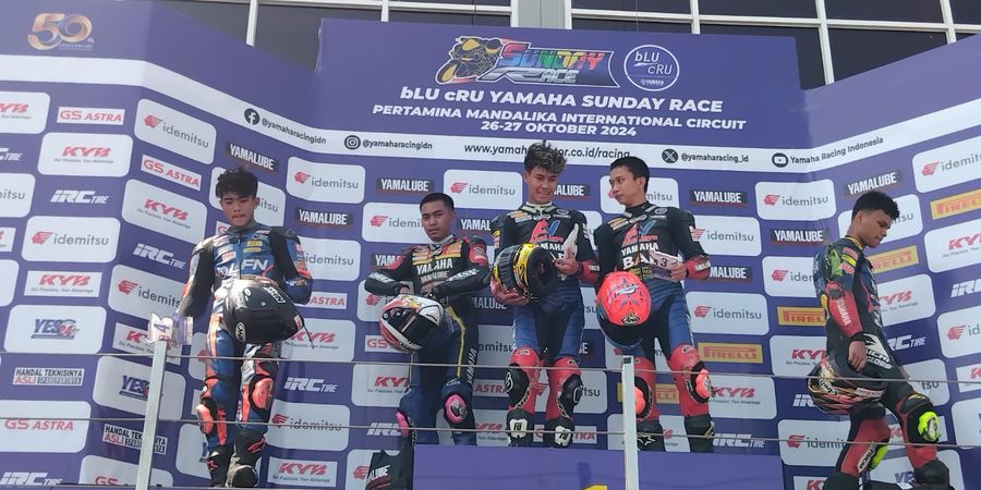 Yamaha Sunday Race 2024 - Galang Hendra Crash, Aldi Satya Mahendra Tebus Kemenangan di Race 2 R25 Pro