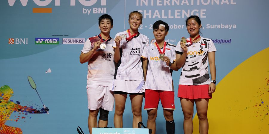 Final Indonesia International Challenge 2024 - Kata Fadia Usai Langsung Jadi Juara dengan Partner Baru