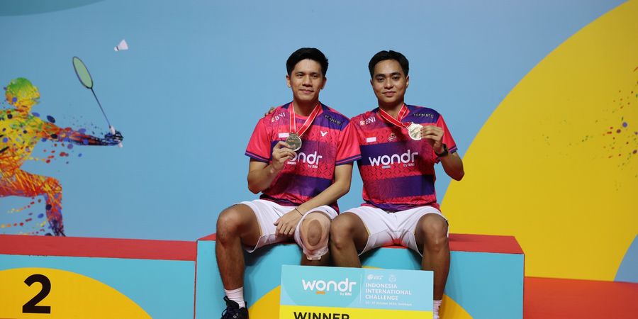 Rekap Hasil Indonesia International Challenge 2024 - Rahmat/Yeremia Punya Gelar Kedua, Merah Putih Raih 3 Gelar