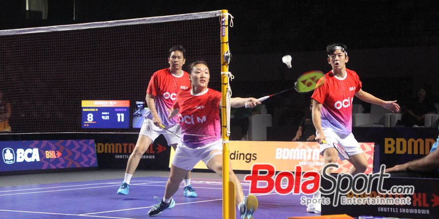 BDMNTN-XL - Trio Hendra Setiawan, Lee Yong-dae dan Anak Didik Flandy Limpele Kalah dari Tim Gloria, Ulangan Final Olimpiade Tersaji