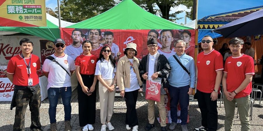 Jersey Timnas Indonesia Hadir di Jepang dan akan Dipamerkan di Belanda