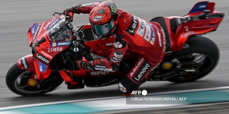 Hasil Practice MotoGP Malaysia 2024 - Francesco Bagnaia Menggila saat Jorge Martin Crash, Marc Marquez di Ujung Tanduk