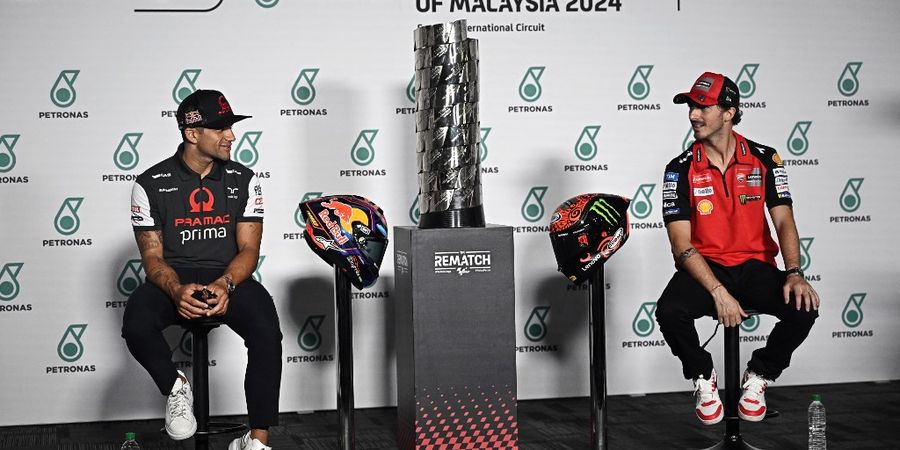 MotoGP Malaysia 2024 - Dianggap Rendah, Ducati Sebut Persaingan Martin-Bagnaia Selevel dengan Valentino Rossi, Casey Stoner, dan Jorge Lorenzo