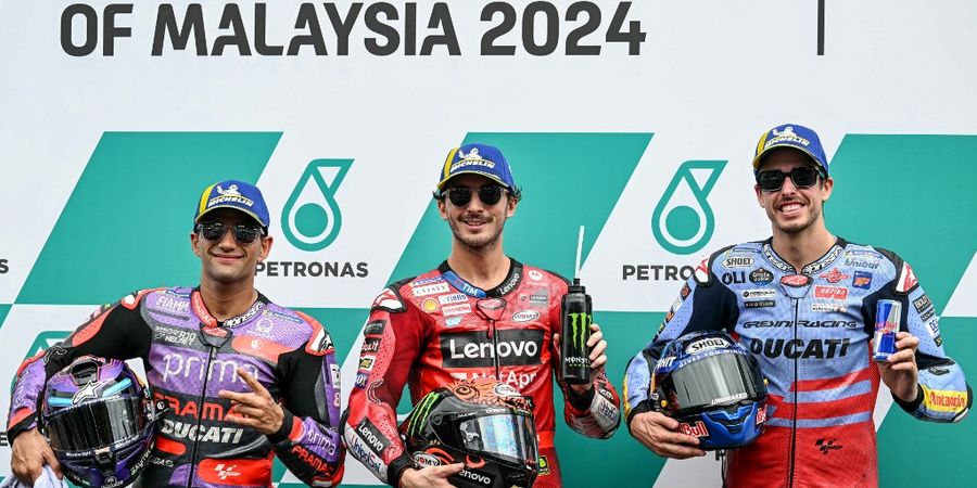 Link Live Streaming MotoGP Malaysia 2024 - Start 14.00 WIB, Mampukah Jorge Martin Kunci Gelar Juara Dunia di Sepang?