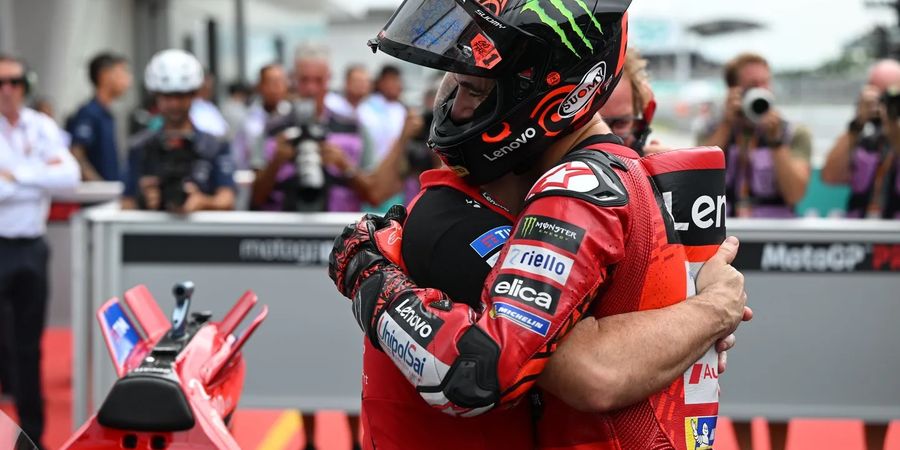 MotoGP Malaysia 2024 - Martin Terbungkam, Lompatan 0,7 Detik Francesco Bagnaia Bikin Geleng-geleng