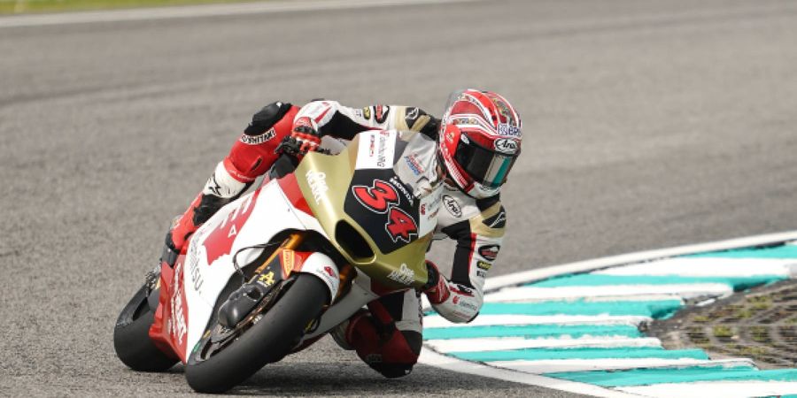 Hasil Moto2 Malaysia 2024 - Murid Valentino Rossi Menang, Mario Aji Finish Posisi Ini