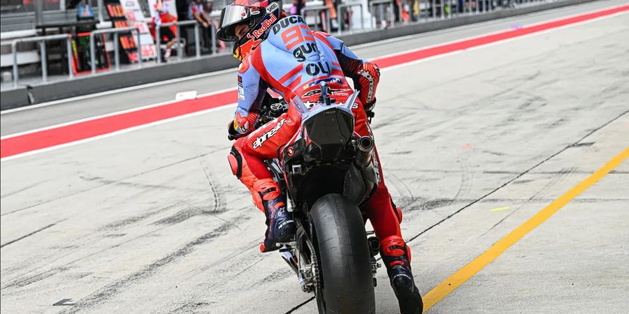 Marc Marquez Akhiri MotoGP Malaysia 2024 dengan Jadi Tukang Dongeng Dadakan Persaingan Francesco Bagnaia dan Jorge Martin