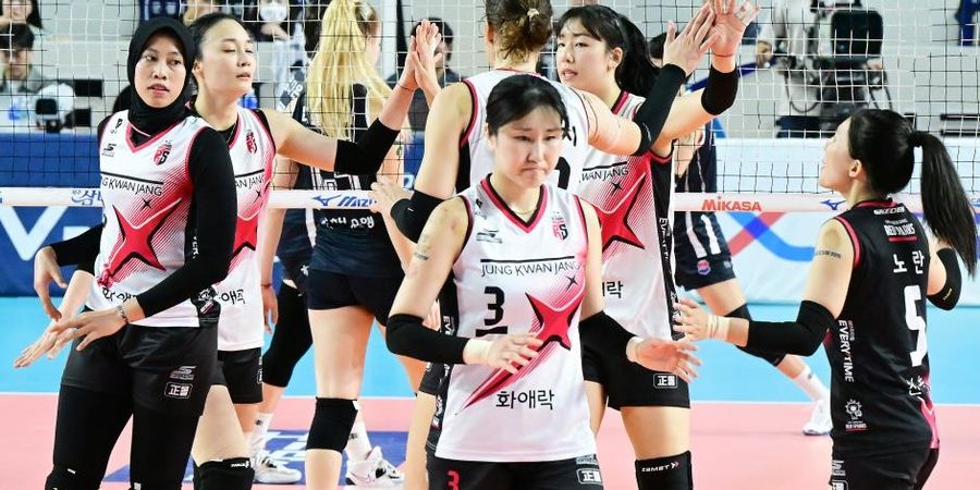 Klasemen Liga Voli Korea - Red Sparks Melesat Peringkat 2 dan Tempel Timnya Kim Yeon-koung