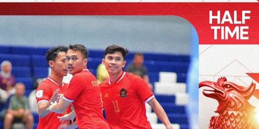 Hasil Piala AFF Futsal 2024 - Timnas Futsal Indonesia Pimpin Grup B Usai Bantai Kamboja