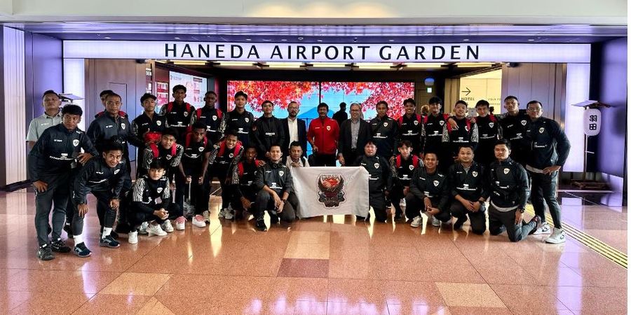 Timnas U-20 Indonesia Tiba di Jepang, Siap Jalani 5 Laga Uji Coba Jelang Piala Asia U-20 2025