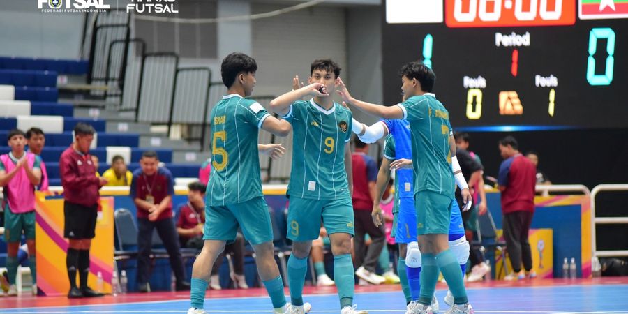 Hasil ASEAN Futsal Championship 2024 - Resmi Jadi Juara Grup B, Timnas Indonesia Tunggu Thailand atau Vietnam di Semifinal