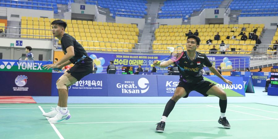 Hasil Korea Masters 2024 - Dikira Bakal Menang Mudah, Fikri/Daniel Dilumat Pasangan Baru Runner-up Olimpiade