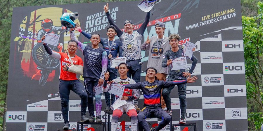 Partai Puncak Rampung digelar, Rendy Varera dan Ayu Triya Andriana Rengkuh Gelar Juara Umum 76 Indonesian Downhill 2024