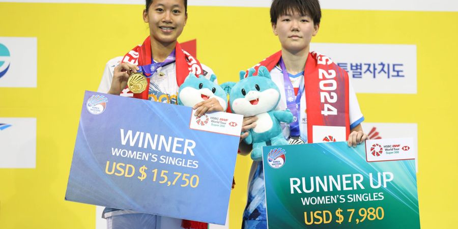 Korea Masters 2024 - Aura Putri KW Bikin Demam Panggung, Underdog China Menyesal Gagal Juara