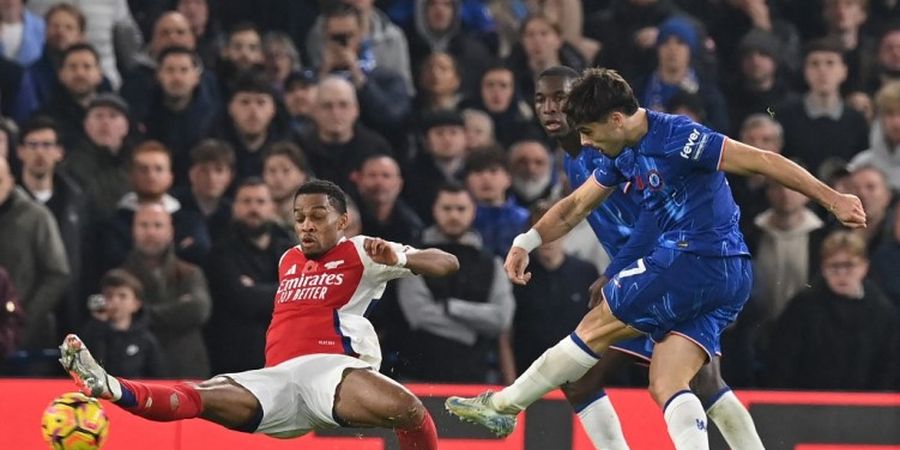 Hasil Liga Inggris - Diwarnai Insiden Berdarah, Derbi London Chelsea vs Arsenal Tanpa Pemenang
