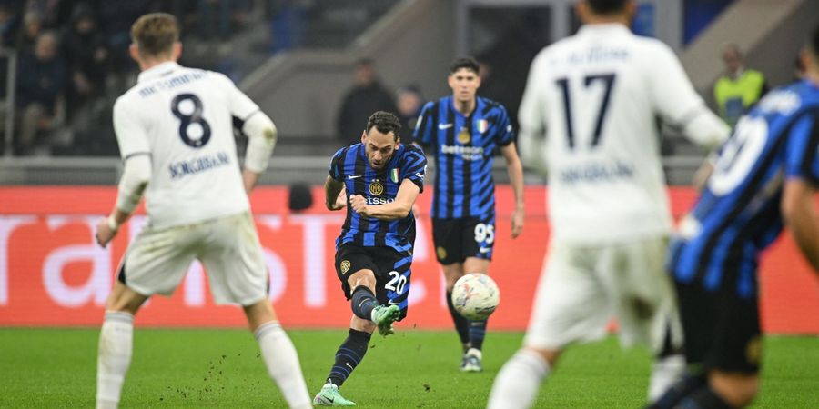 Hasil dan Klasemen Liga Italia - Kali Pertama Calhanoglu Bikin Dosa, Inter Milan Gagal Rebut Capolista