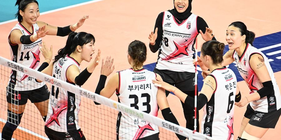 Liga Voli Korea - Dibuka Kontra Juara Bertahan, Ini Jadwal Megawati bersama Red Sparks pada Putaran Ke-2