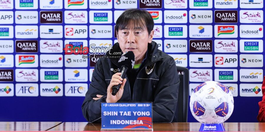 Shin Tae-yong Girang Australia Ditahan Imbang Arab Saudi, Jadi Keuntungan Buat Timnas Indonesia