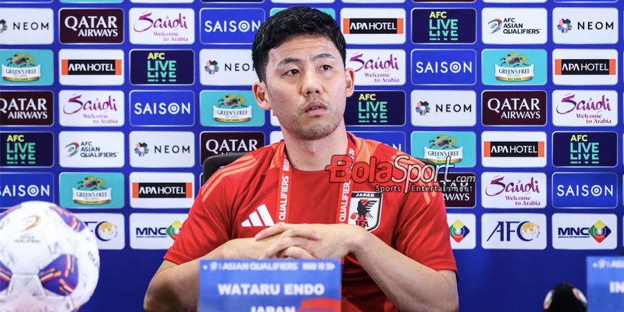 Tolak Singgung Masalah Liverpool, Wataru Endo Pilih Beri Peringatan ke Timnas Indonesia