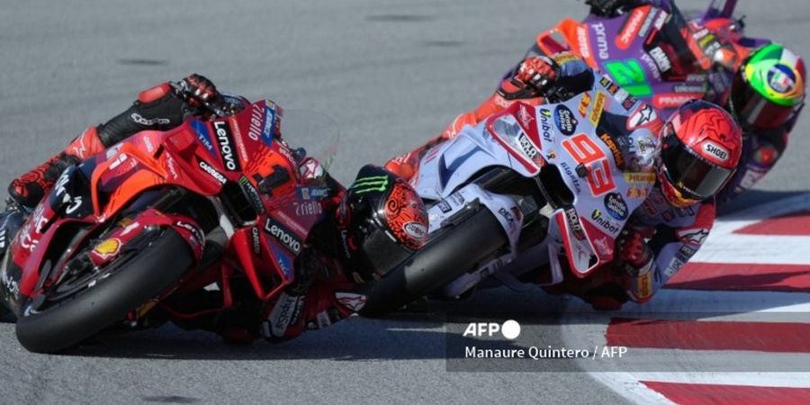 MotoGP Barcelona 2024 - Martin Dengar Baik-baik, Marc Marquez Tahu Intrik Bagnaia Sengaja Biarkan Pembalap Lain Melaju Cepat