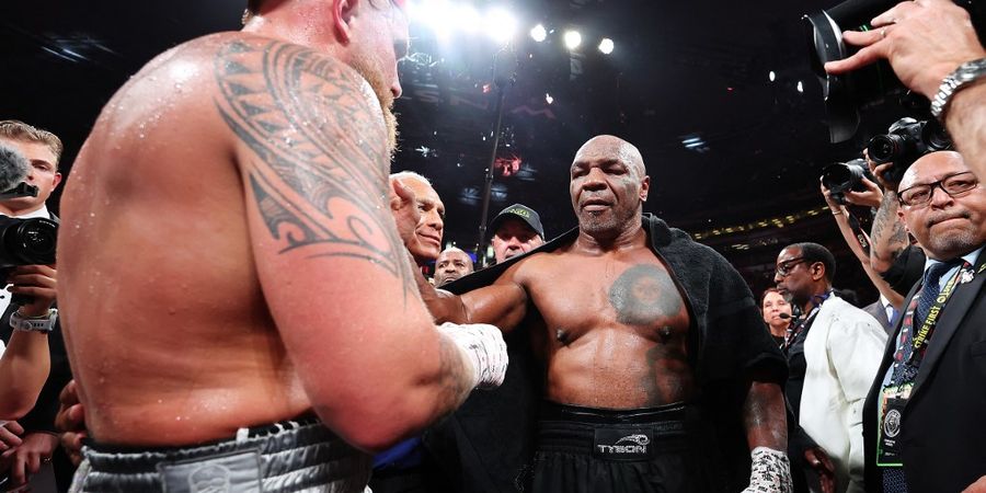 Tinju Dunia - Kata Pertama Mike Tyson Setelah Tahan 8 Ronde dan Kalah Angka dari Jake Paul