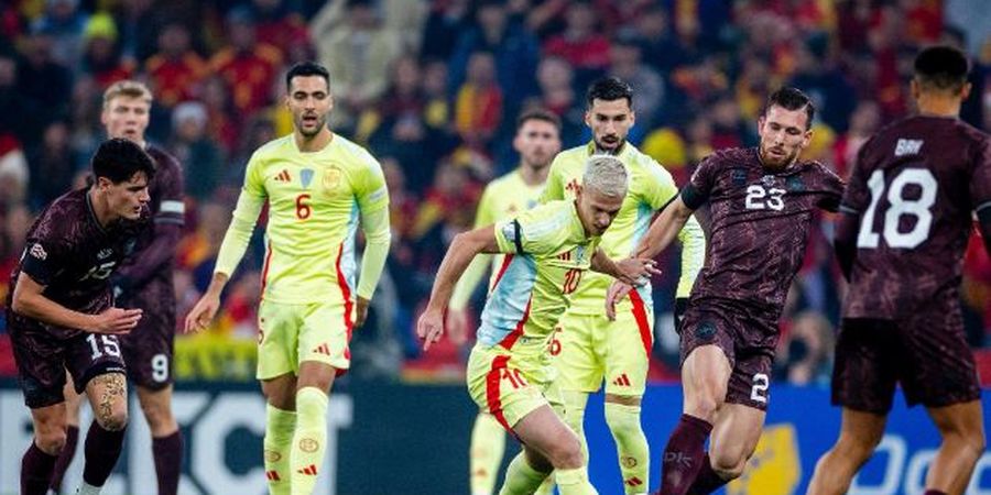 Hasil UEFA Nations League - Dani Olmo Cosplay Lionel Messi, Spanyol Hajar Denmark