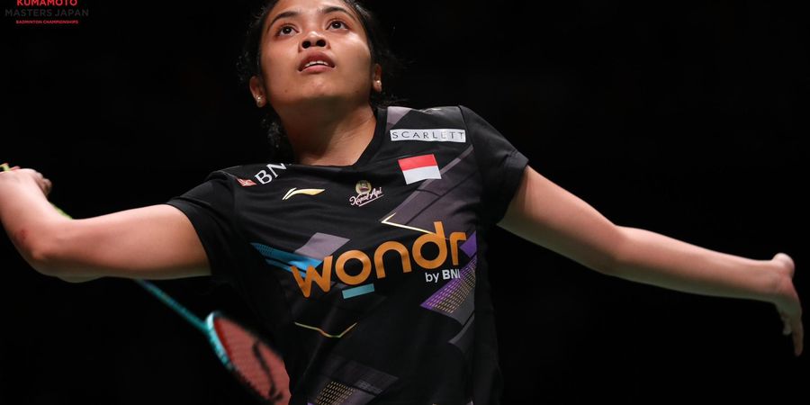 Hasil Final Kumamoto Masters Japan 2024 - Defens Ratu Bulu Tangkis Jepang Terlalu Kuat, Gregoria Raih Runner-up