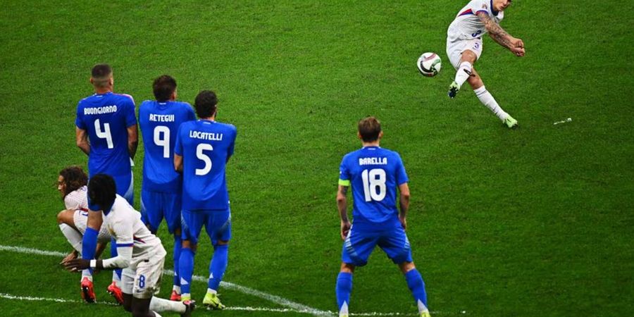 Hasil UEFA Nations League - Diwarnai Gol ala Lionel Messi, Prancis Hajar Italia di San Siro