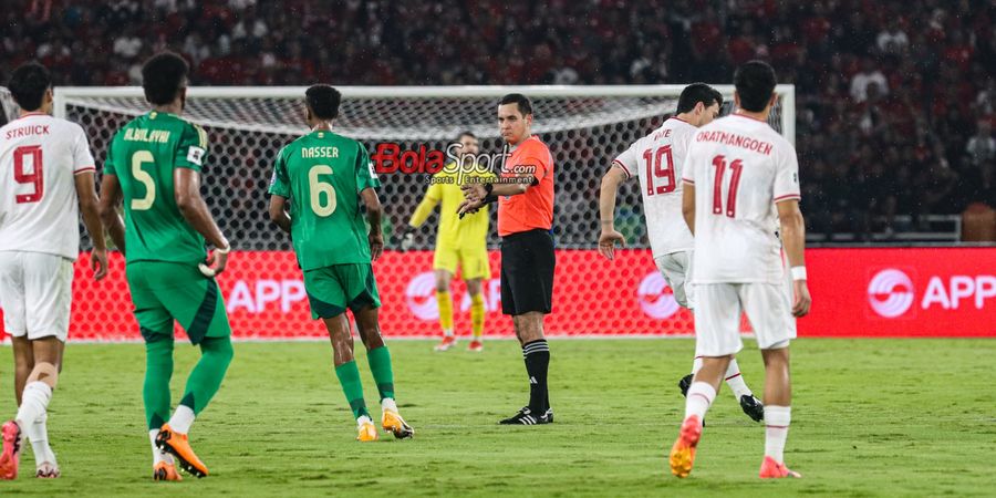 Tak Terima Dipermalukan Timnas Indonesia, Media Arab Saudi Tuding Skuad Garuda Main Mata dengan Wasit Uzbekistan