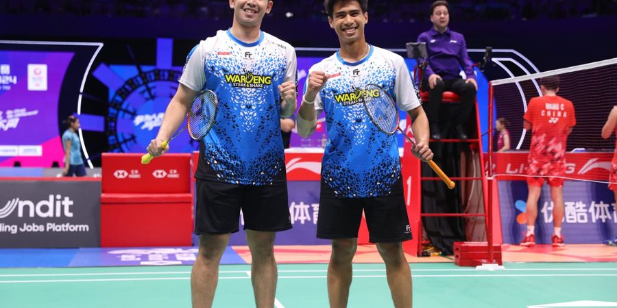 Hasil China Masters 2024 - Sabar/Reza Ganyang Unggulan Malaysia, Ganda Putra Indonesia Punya Wakil pada Semifinal