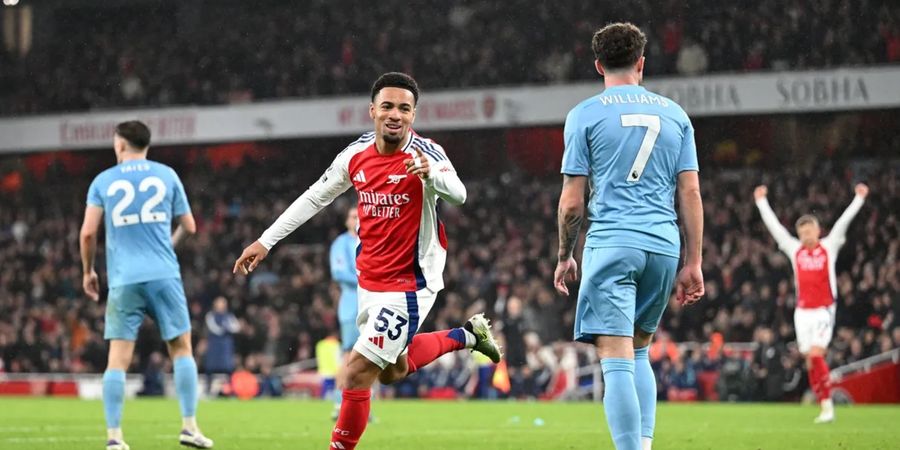 Hasil Liga Inggris - Jebolan Piala Dunia U-17 2023 Cetak Gol Debut, Arsenal Hajar Nottingham