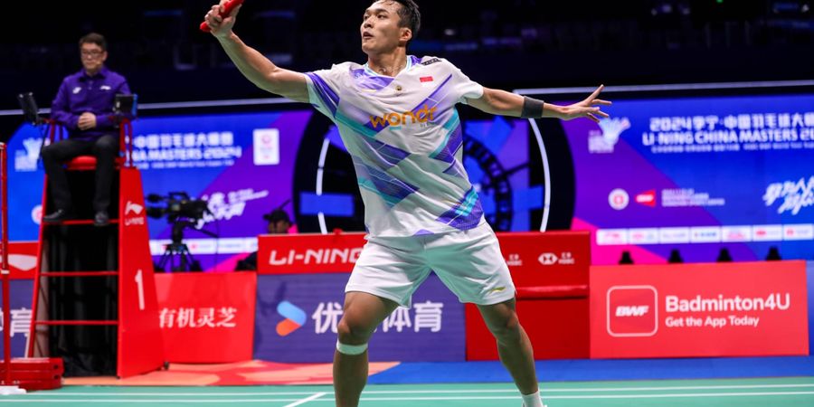 China Masters 2024 - Laga Semifinal Jonatan Christie Aneh, Kelakuan Hakim Garis Tuan Rumah Disebut Memalukan