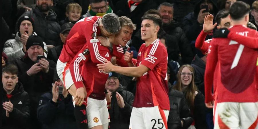 Hasil Lengkap Liga Europa - Man United Positif di Tangan Ruben Amorim, Mees Hilgers dkk. Takluk