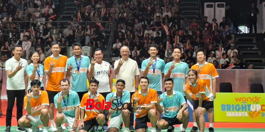 WONDR by BNI BrightUp Cup 2024 - Jadi Ajang Reuni Legenda Mantan Pebulu Tangkis Marcus Fernaldi Gideon, Greysia Polii, hingga Tontowi Ahmad