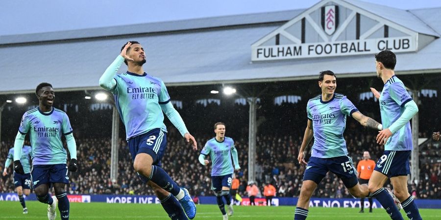 Hasil Liga Inggris - Fulham Vs Arsenal, The Gunners Lagi-Lagi Diselamatkan Sepak Pojok