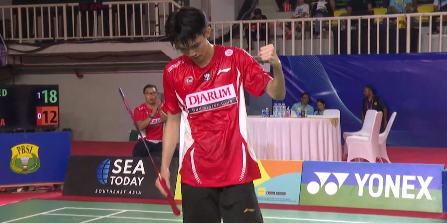 Hasil Final Kejurnas Beregu PBSI 2024 - Djarum Ungguli Exist 2-0 Setelah Remaja 17 Tahun Kalahkan Chico Dwi Wardoyo