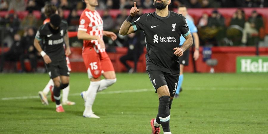 Hasil Liga Champions - Penalti Mo Salah Jadi Penyelamat, Liverpool Masih Sempurna