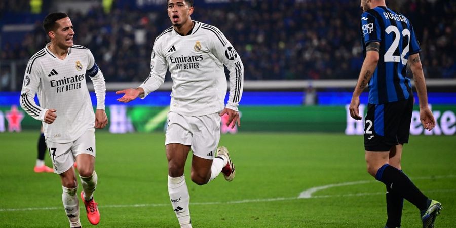 Hasil Liga Champions - Akhirnya Jago Tandang, Real Madrid Taklukkan Atalanta