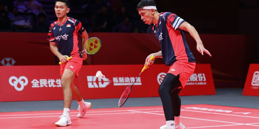 BWF World Tour Finals 2024 - Nasib Fajar/Rian Paling Mujur, Sabar/Reza Ketiban Peluang Usai Wakil China Mundur