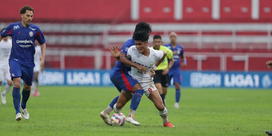Hasil Liga 1 - Arema FC Gagal Menang Lawan Persis Solo