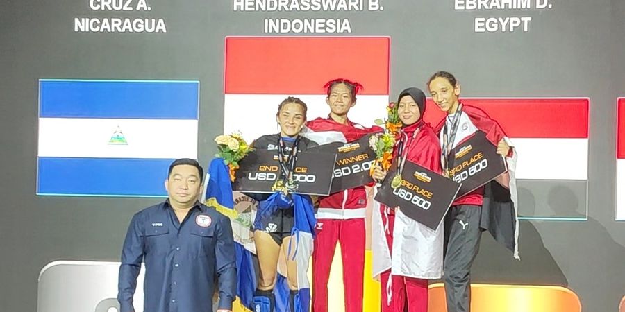 GAMMA World MMA Championships 2024 - Indonesia Raih 1 Medali Emas Lewat Bayu Hendrasswari