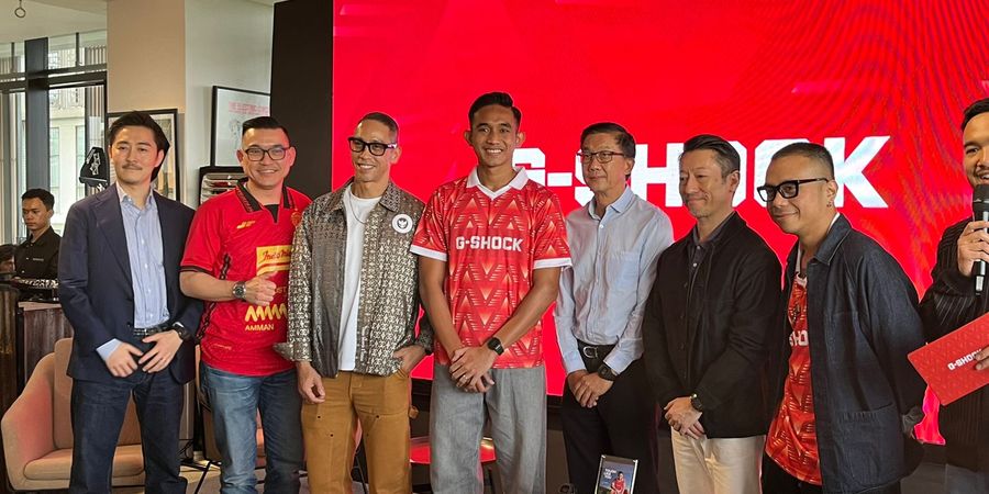 Dikenal Semangat dan Tangguh di Lapangan, Rizky Ridho jadi Wajah Baru G-SHOCK